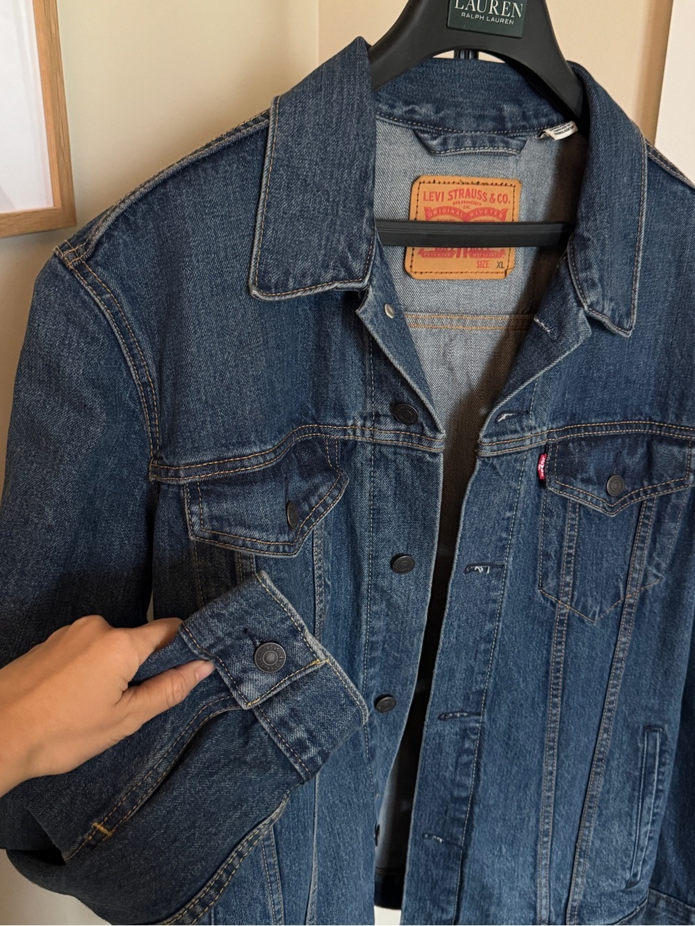 Levi's Dark Blue Denim Jacket